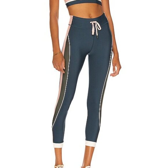 The Upside Himalaya Midi Color Block Leggings - Picture 1 of 7
